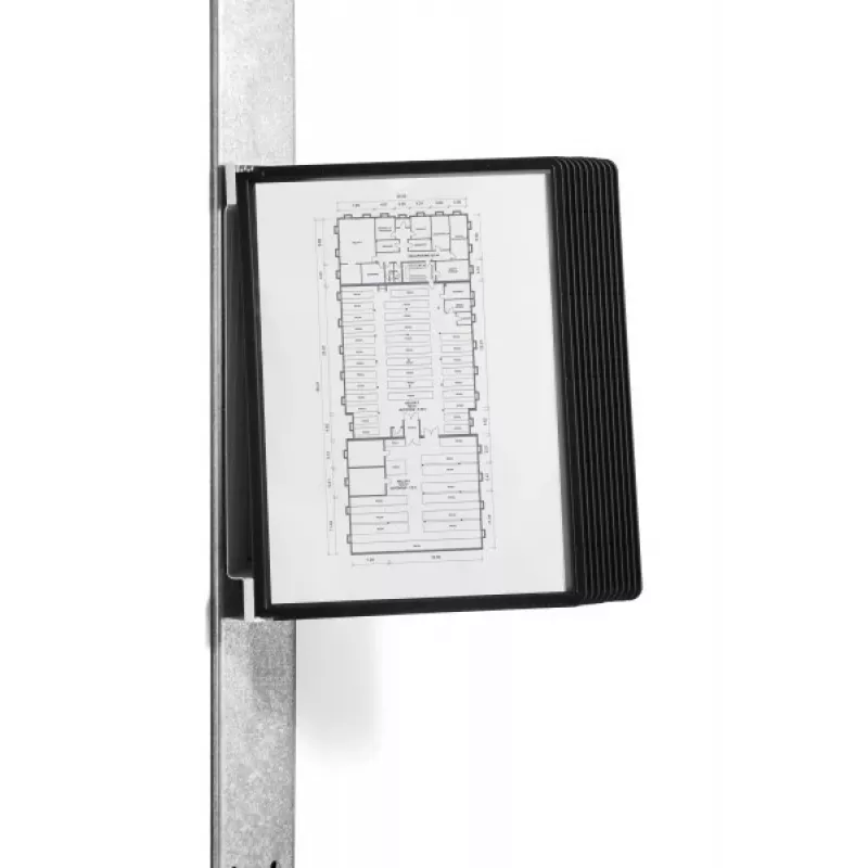 Expositor giratorio de documentos de pared vertical A4 Durable VARIO