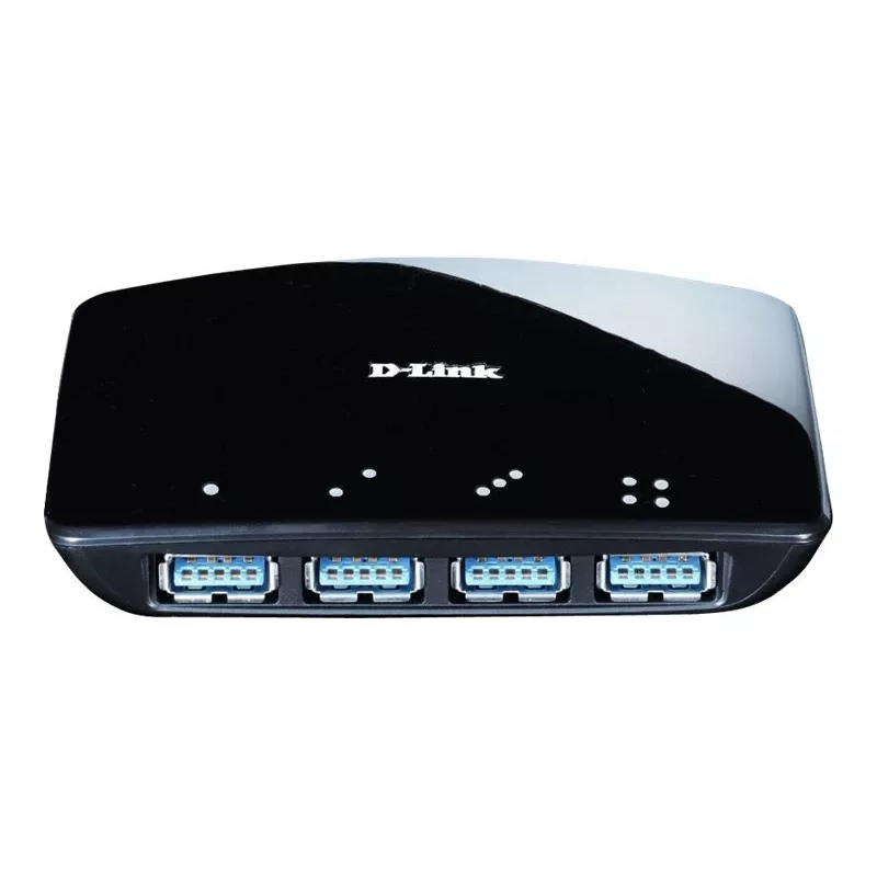 Hub USB D-Link DUB-1340 negro