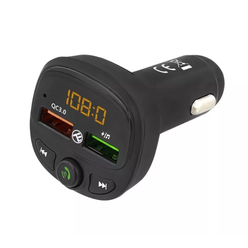 Tellur FMT-B7 Transmisor FM Bluetooth, negro