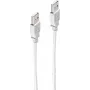 Cable USB ShiverPeaks BS77003 3 m USB 2.0 gris