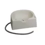 SUNDO 47080 lavabo portátil para el cabello con desagüe, blanco