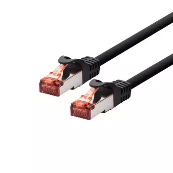 Cable de red LOGON TCF66F150BL — Cat6a F/UTP (FTP), RJ-45 a RJ-45, 15 m, negro