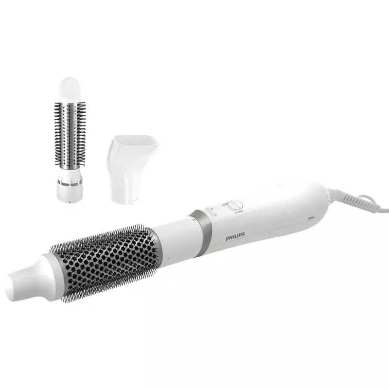 Philips serie 3000 BHA303/00 Herramienta de estilismo Cepillo de aire caliente Blanco cálido 800 W 1,8 m
