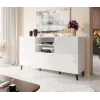 Cómoda ABETO 150x42x82 blanco brillante