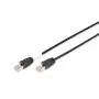 Cable de red Digitus CAT 6 S/FTP cable de red para exterior RJ-45 Cat6 10 m negro