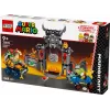 Juguete de construcción LEGO set 72039 Super Mario Fortaleza de Bowser con Mario Kart, set de juego interactivo