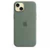 Apple iPhone 15 Plus Funda de silicona con MagSafe - Cypress