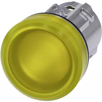 Siemens piloto de señalización plano amarillo SIRIUS ACT 3SU1051-6AA30-0AA0 1 unidad (3SU1051-6AA30-0AA0)