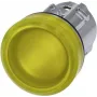 Siemens piloto de señalización plano amarillo SIRIUS ACT 3SU1051-6AA30-0AA0 1 unidad (3SU1051-6AA30-0AA0)