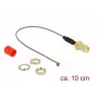 Cable coaxial DeLOCK 89832 0,1 m SMA gris
