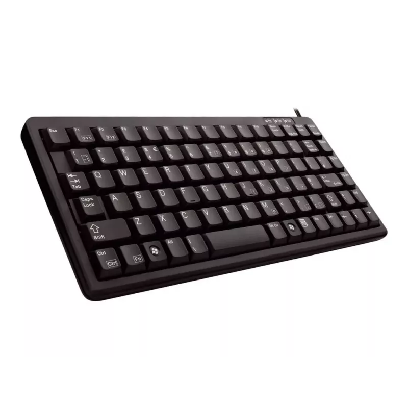 Teclado CHERRY G84-4100 universal USB QWERTY inglés de EE. UU. negro