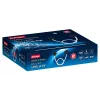 Lámpara de pared LED ActiveJet AJE-CAMELIA NW — 2400 lm, 4000 K, 16 W, negra, 1580×120×65 mm, IP20