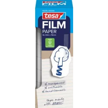 Cinta de papel Tesa film 33m 19mm 8 rollos torre (59215-00000-00)