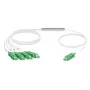 Ubiquiti UF-SPLITTER-4, splitter 1:4, SC/APC, G.657A1, 0,9 mm, 1,5 m