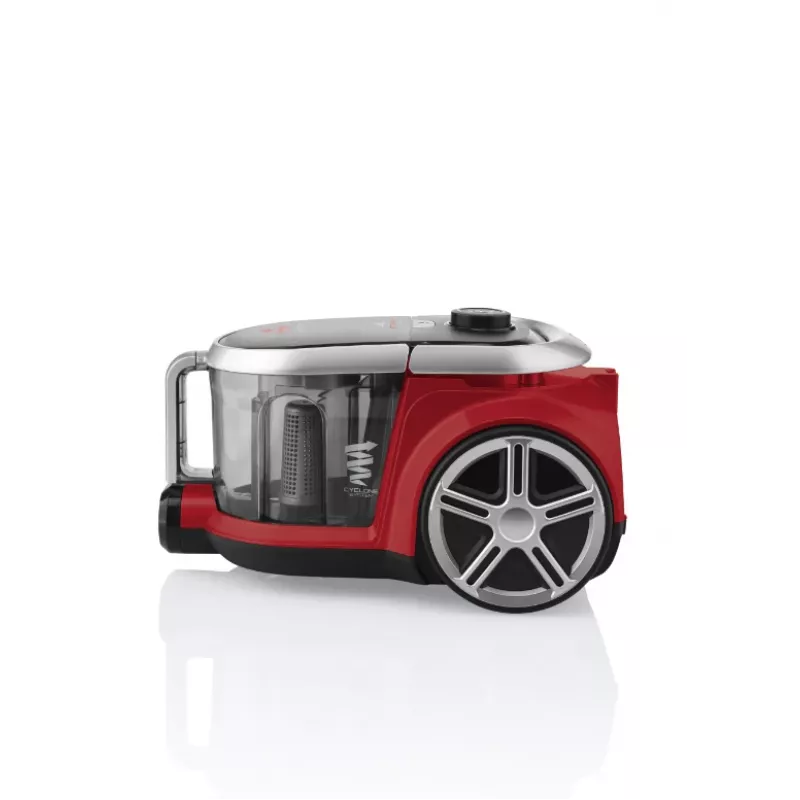 ETA | Aspirador | ETA351790000 Stormy Turbo | Sin bolsa | Potencia 800 W | Capacidad de polvo 2,2 L | Negro/Rojo