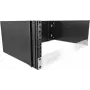 Base de rack DeLOCK 19 pulgadas rack de pared 4U plegable negro