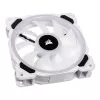 Ventilador de carcasa CORSAIR LL120 RGB 120mm blanco PWM pack de 3