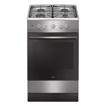 Cocina Amica, 57GGH4.23ZPF Xx, Gas, Extruido, Acero inoxidable, 50 cm