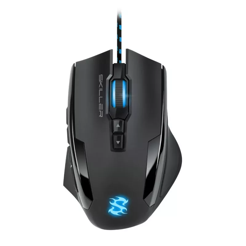 Sharkoon Skiller SGM1 ratón gaming diestro USB Type-A óptico 10800 DPI