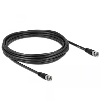 Cable coaxial DeLOCK 80084 5m BNC negro