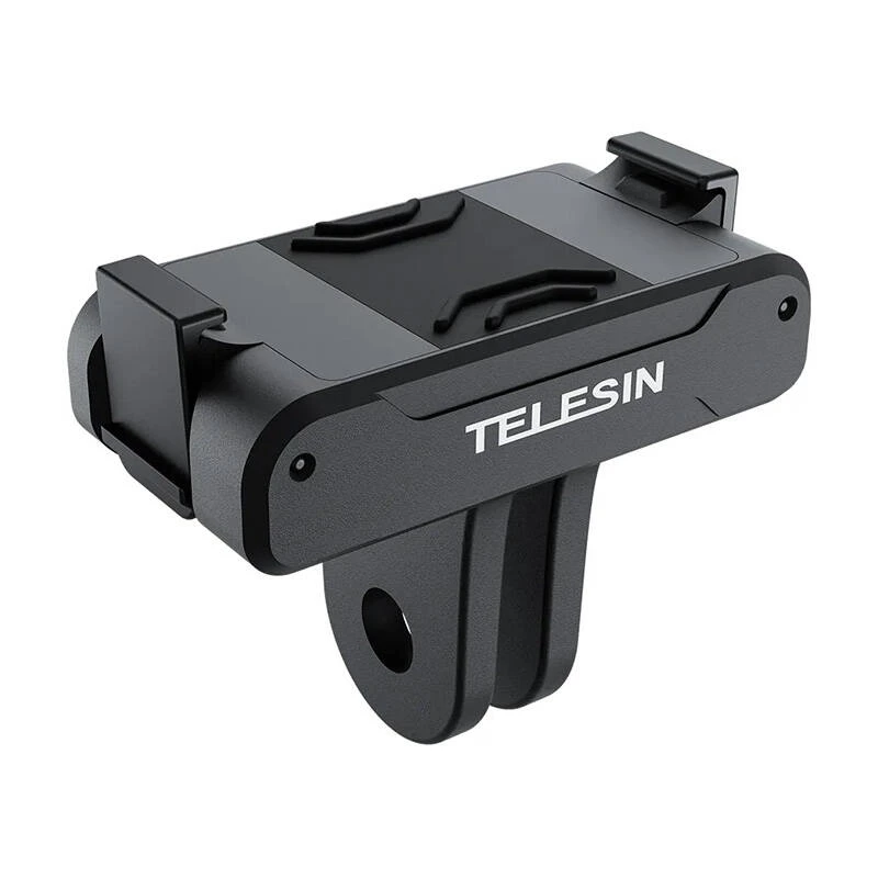 Adaptador magnético de dos pinzas Telesin OA-TPM-T04 para cámara DJI Action 4/3