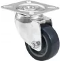 Rueda giratoria Roadinger 50 mm, gris — rueda de repuesto giratoria para equipos y muebles