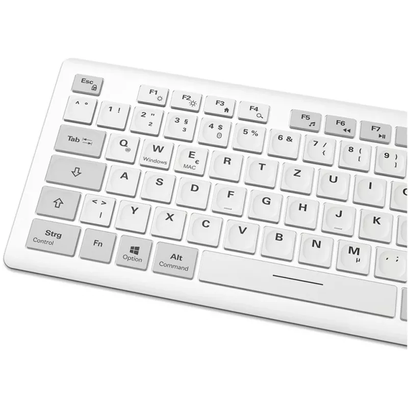 Sharkoon OfficePal K30W Blanco DE-Layout Rubberdome