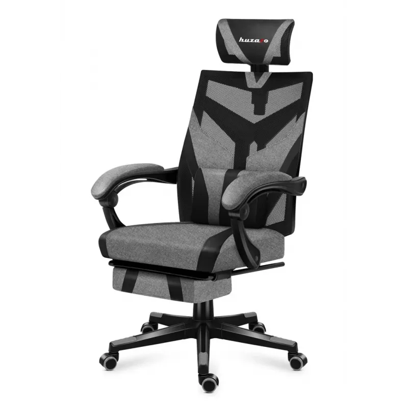 Silla gaming Huzaro Combat 5.0 gris