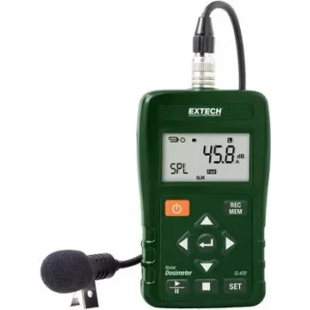 Extech Sonómetro registrador de datos SL400 30 - 143 dB 20 Hz - 8 kHz (SL400)