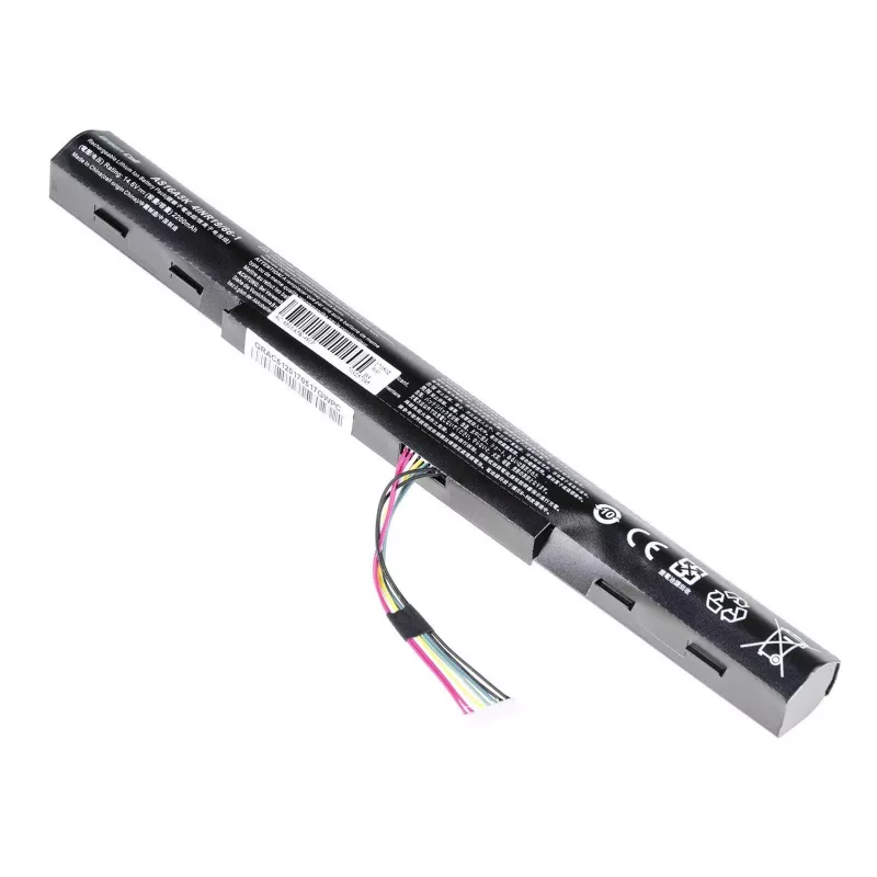 Batería Green Cell AC51 para Acer Aspire E15/E17 — Li-Ion 14,8 V 2200 mAh 4 celdas, negro