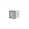 Conjunto de muebles de salón Cama ROCO 10 (2xRO3 + RO6) blanco/negro/blanco