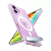 Funda Torras Pstand Series para iPhone 16 Plus — funda protectora transparente con soporte integrado