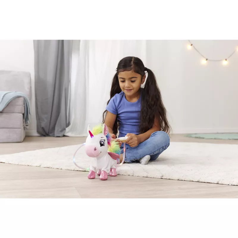 Peluche Simba-Dickie Simba PetZoo unicornio arcoíris peluche para niños