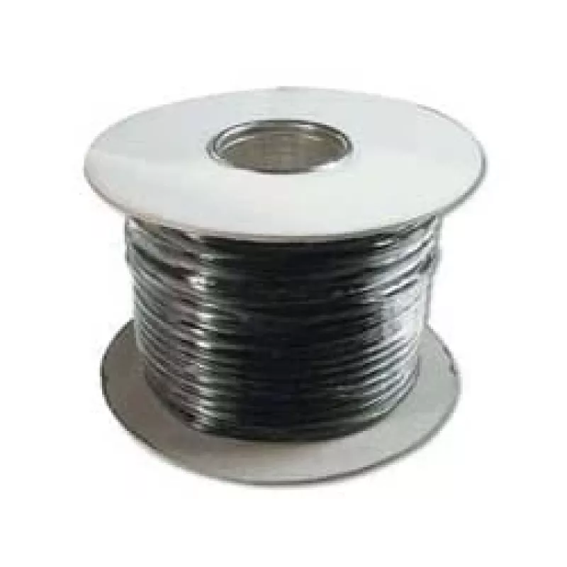 Cable plano de instalación telefónica Digitus AK-460701-100-S RJ11 100m Negro