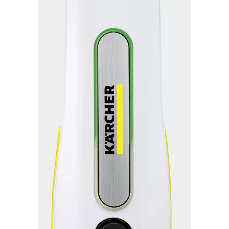 Mopa a vapor Kärcher SC 3 UPRIGHT — depósito de 0,5 L, 1600 W, 30 s de calentamiento, depósito extraíble, patín para alfombras