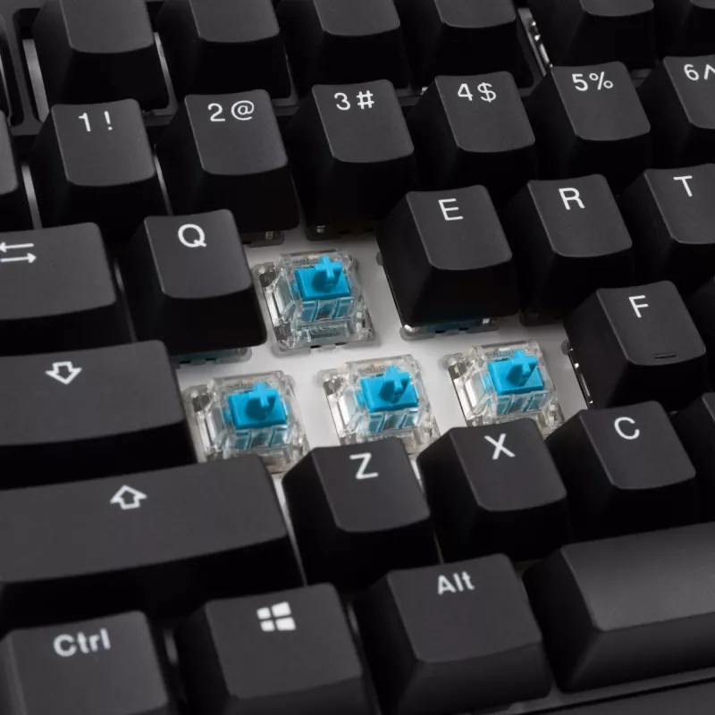 Teclado gaming Ducky Tinker 75, RGB, negro - MX-Blue (ANSI)