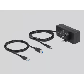 Hub USB externo DeLOCK de 5 Gbps con 10 puertos + interruptor