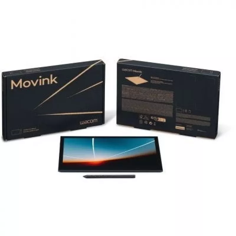 Wacom Movink 13 Touch Pantalla con lápiz OLED, 13,3 pulgadas Full HD (DTH135K0B)