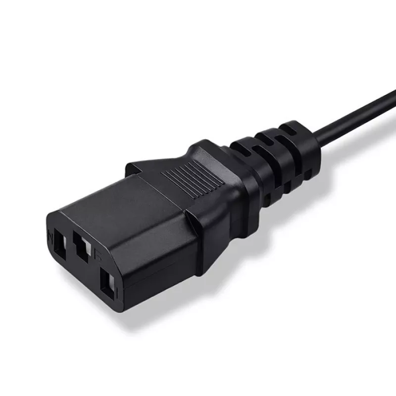 Cargador QOLTEC 36V–42V 2A con conector C14-IE de 3 polos para baterías de e-bike