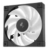 DeepCool FD12 ARGB R-FD12-BKAPN3-G ventiladores de caja, 120 mm (120x120x25), 12 V, pack de 3, negros
