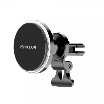 Cargador inalámbrico para coche Tellur TLL151431 compatible con MagSafe 15W Negro para smartphones