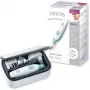 Set de manicura/pedicura SMA 36, cuidado de uñas blanco/verde claro