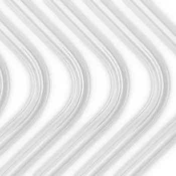 EK Water Blocks EK-Loop tubo rígido 14/10mm acrílico, codo de 90 grados – 80 cm, 6 unidades