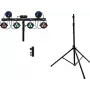 Set de luz LED EUROLITE KLS Laser Bar Next FX con soportes de altavoz M-4