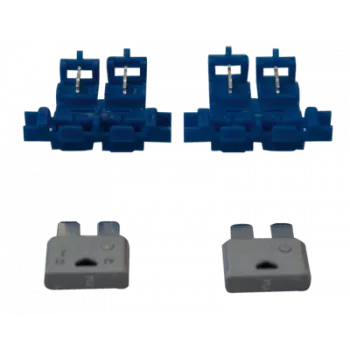 Set de portafusibles Varios para automóvil para fusibles de cuchilla planos 2 A — 20 uds.