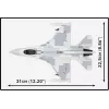Set de construcción Cobi F-16C Fighting Falcon – 463 piezas, maqueta a escala
