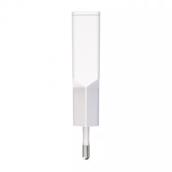 Cargador de pared Akyga AK-CH-27 30W USB-C USB-A PD GaN 5-20V / 1.5-3A blanco