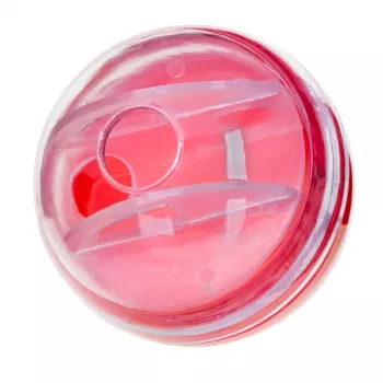 Pelota dispensadora de snacks Trixie 5 cm para gatos, tecnopolímero, colores surtidos