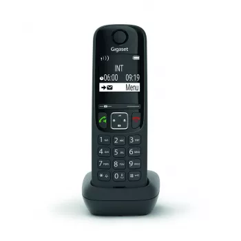 Teléfono analógico/DECT Gigaset AS690HX auricular inalámbrico identificación de llamadas Negro
