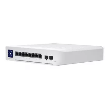 Ubiquiti UniFi Enterprise 8 PoE Gestionado L3 2.5G Ethernet (100/1000/2500) Power over Ethernet (PoE) acero inoxidable
